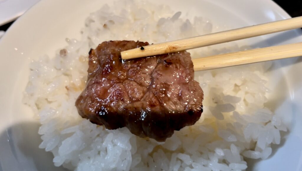 宮崎の焼肉ありまんの肉