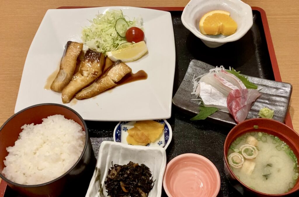 天草の満海の日替わり定食