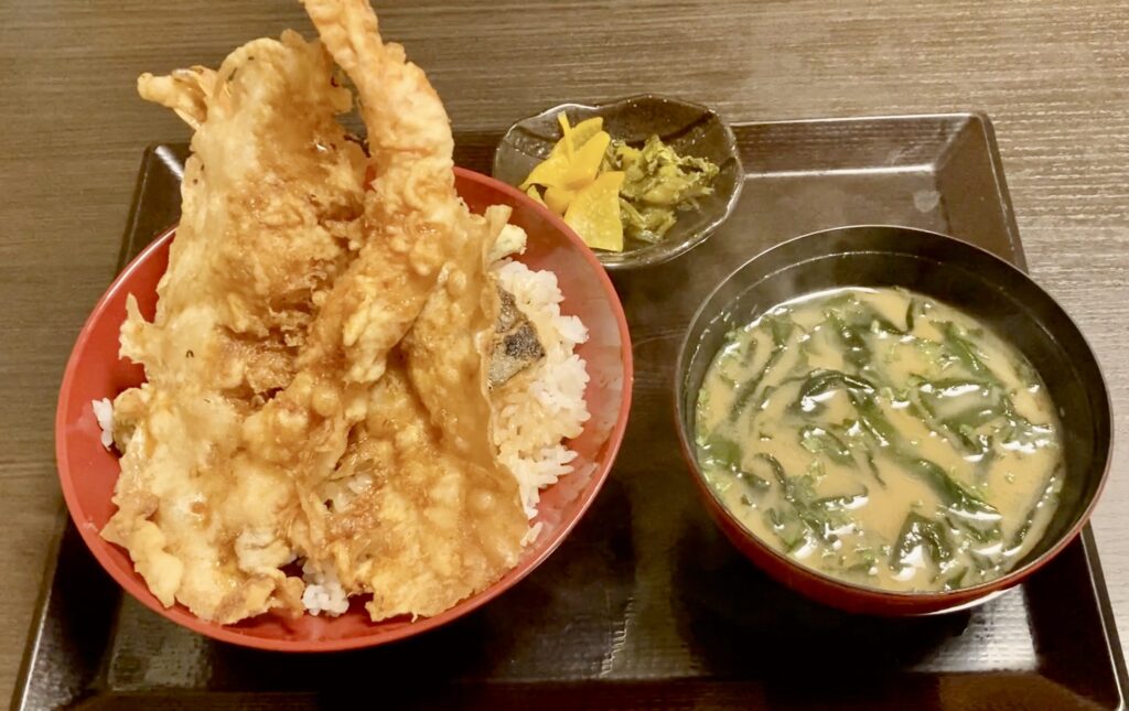 別府　とよ常の天丼