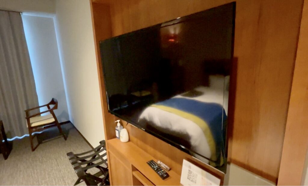 部屋のテレビ