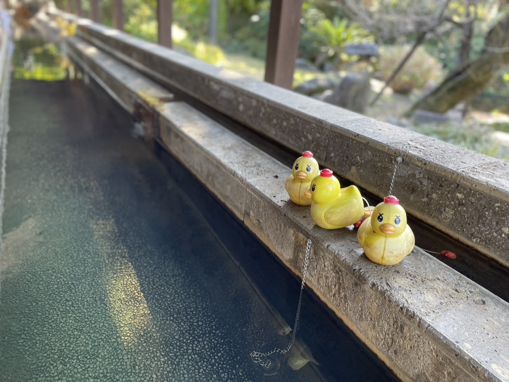 西郷どん村の足湯