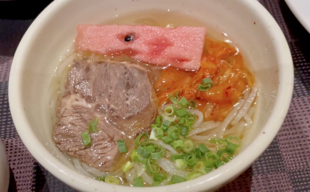 燈月の別府冷麺